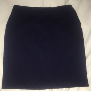 Merona Navy skirt